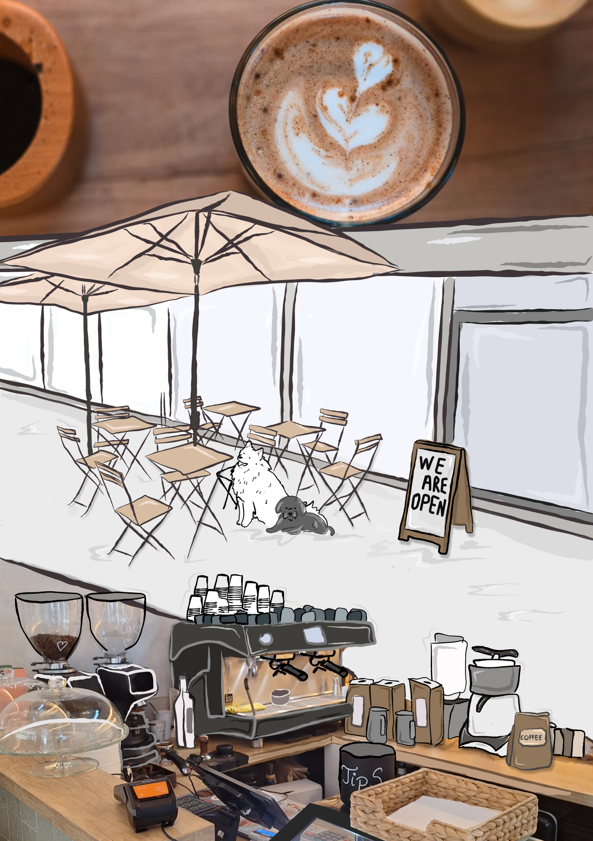 Graphical Print - Coffee Shop Flyer 2