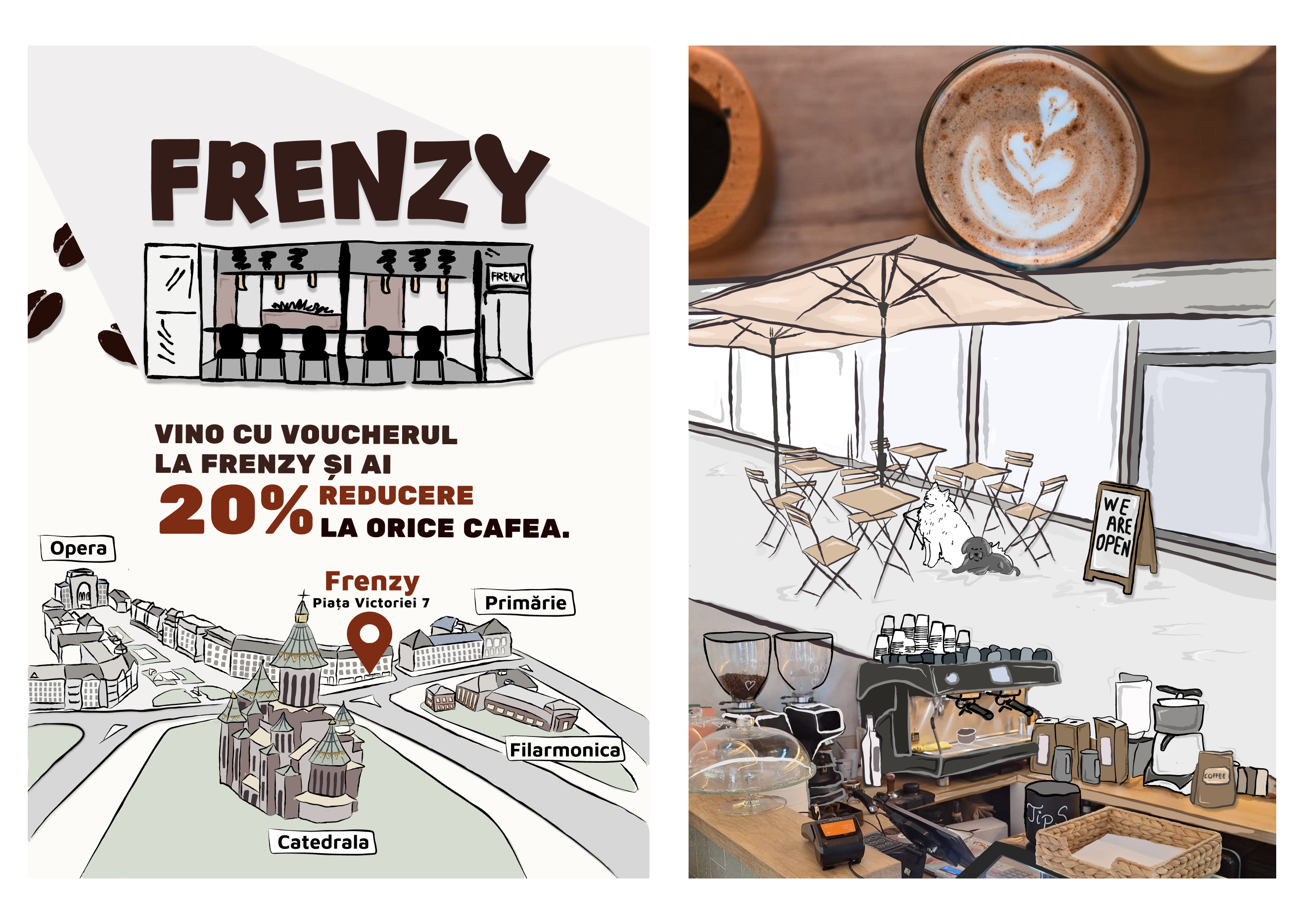 Graphical Print - Coffee Shop Flyer 7